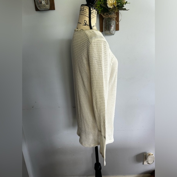 Sundance thermal top waffle knit lightweight layer piece winter - Picture 3 of 10